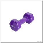 Premium Quality 3kg Vinyl Dumbbell 1 Pcs