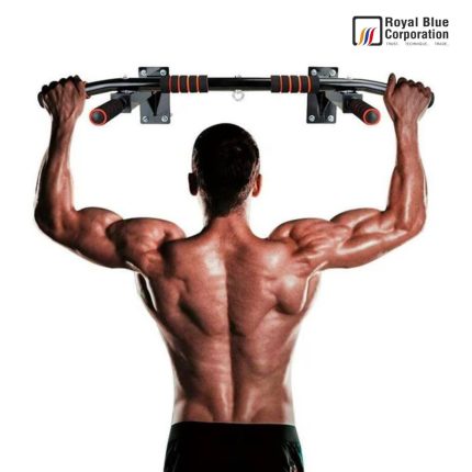 Wall Mounted Pull Up Chin Up Bar Black