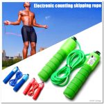 Digital Jump Rope with Counter – Adjustable Speed Skipping Rope for Fitness, Cardio & Endurance Training