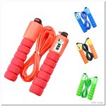 Digital Jump Rope with Counter – Adjustable Speed Skipping Rope for Fitness, Cardio & Endurance Training