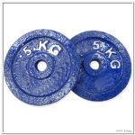 Sports House Dumbbell Weight Plate Blue 5 KG- 2 Pcs
