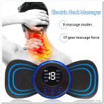 Mini Rechargeable Neck & Shoulder Massager – Muscle Pain Relief Device