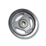 5 kg Silver Dumbbell – High Quality Cast Iron Weight Plate Bangladesh