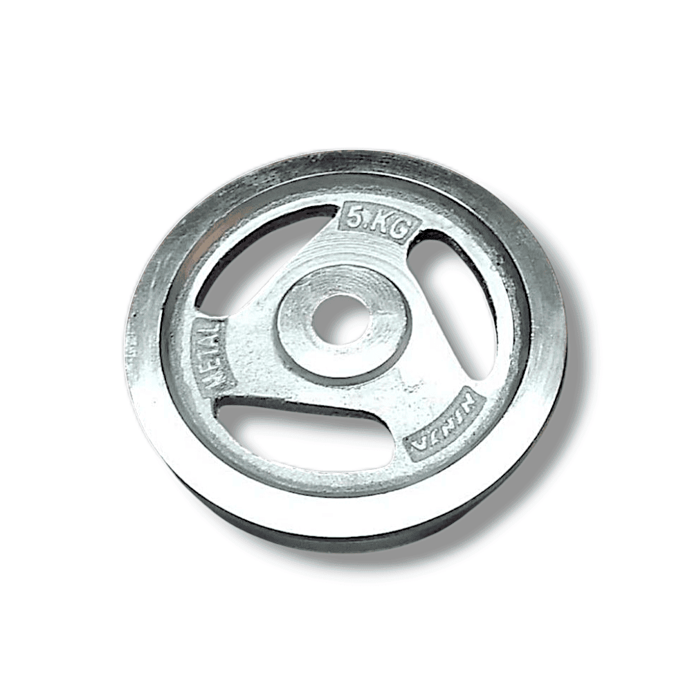 2025/06/53963.png 5 kg Silver Dumbbell Weight Plate – 1 Piece for Home Gym Strength Training