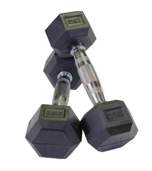 2.5 kg hex dumbble chinese