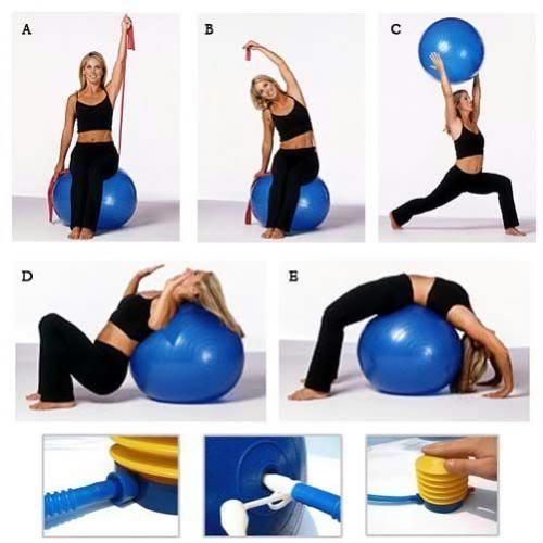 Yoga ball for exercise