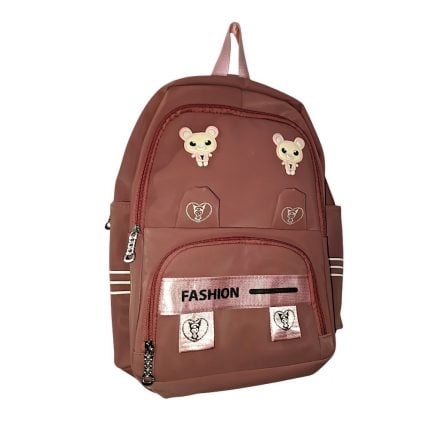 Attractive Cute Bear Fashion Backpack for Girls – Stylish Kids School Bag