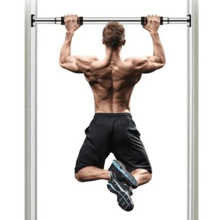 Doorway Pull Up Bar with Soft Grip Handles – Chin Up Bar for Home and Gym Strength Training