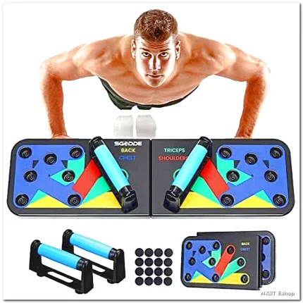 Foldable Push Up Board 9 In 1 Multifunction