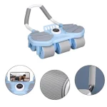 AB wheel roller Bangladesh double 6 wheel phone holder foam grips core exercise