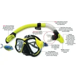 Professional Snorkel Mask Set