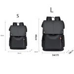 Black Laptop Travel Backpack