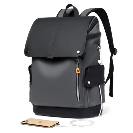 Black Laptop Travel Backpack
