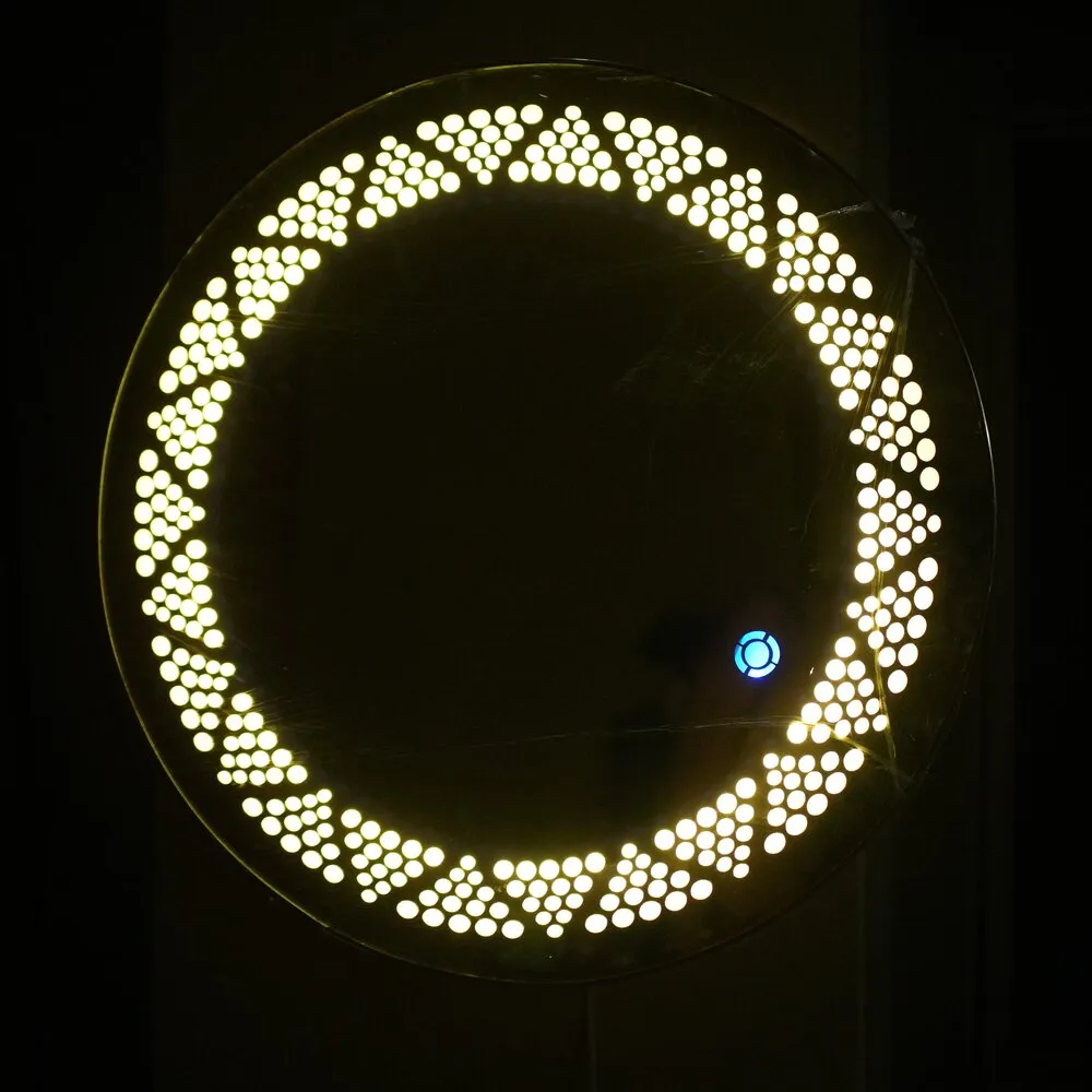 Round LED Wall Mirror (4) Round LED Wall Mirror